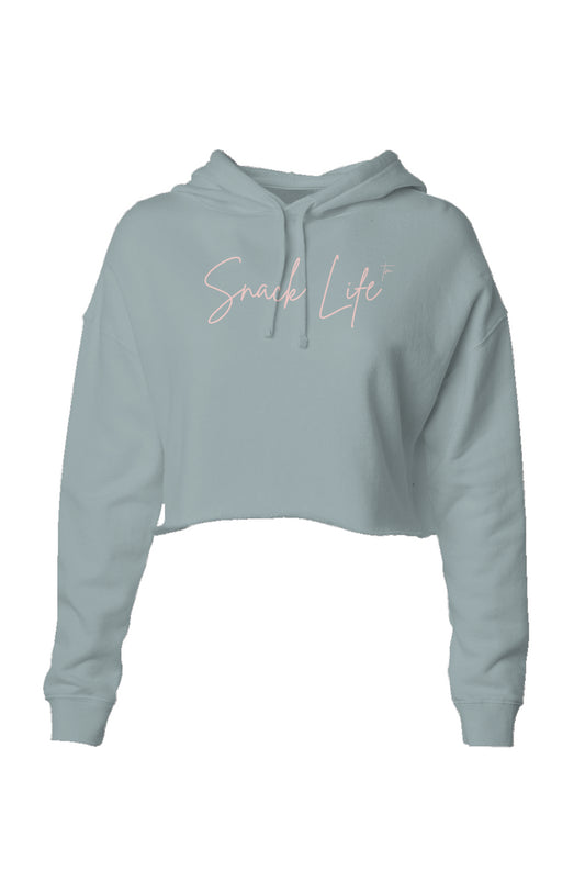 Snack Life™ Luxe Signature Crop Hoodie