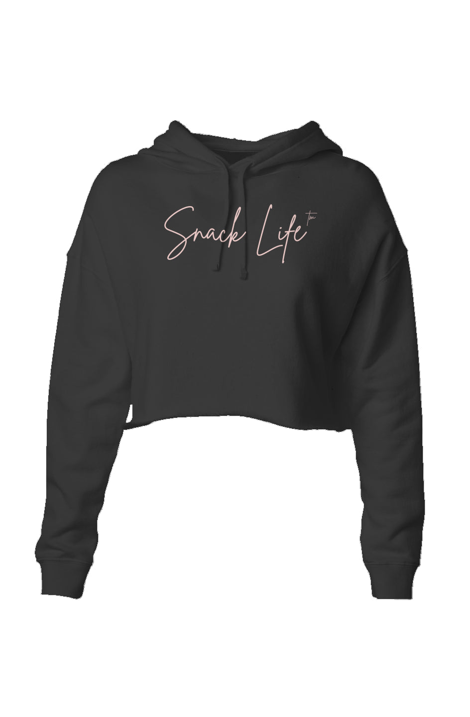 Snack Life™ Luxe Signature Crop Hoodie