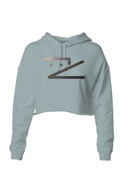 Lightweight Crop Hoodie w chompicon